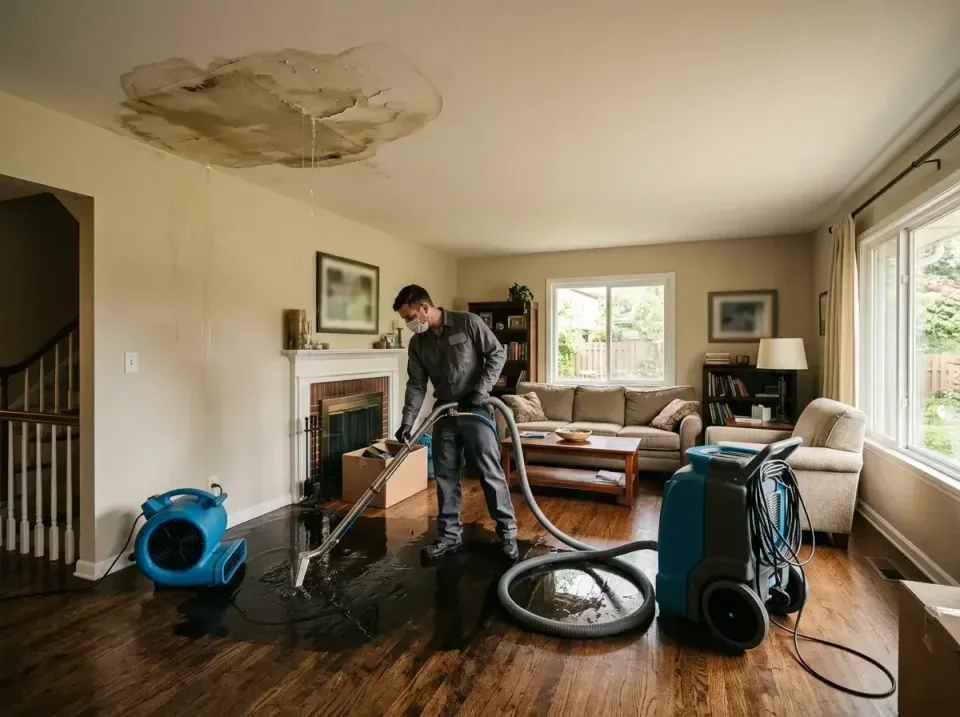 attic-pipe-burst-ceiling-drip-008 — frequently asked questions, Water Damage Restoration & Carpet Care in Princeton, TX